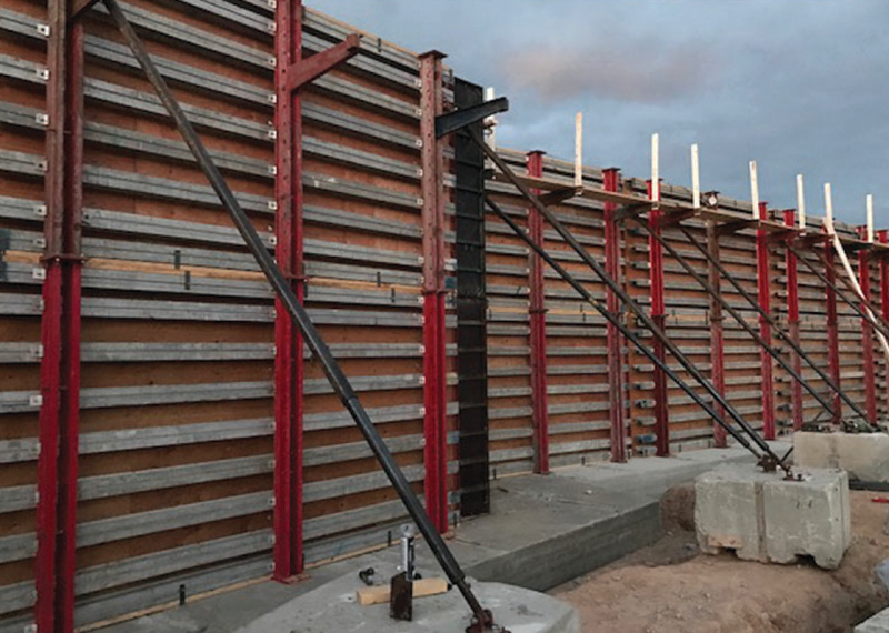 Aluminum beam gangs for concrete forming construction projects available at Chicago Contractor's Supply CCS